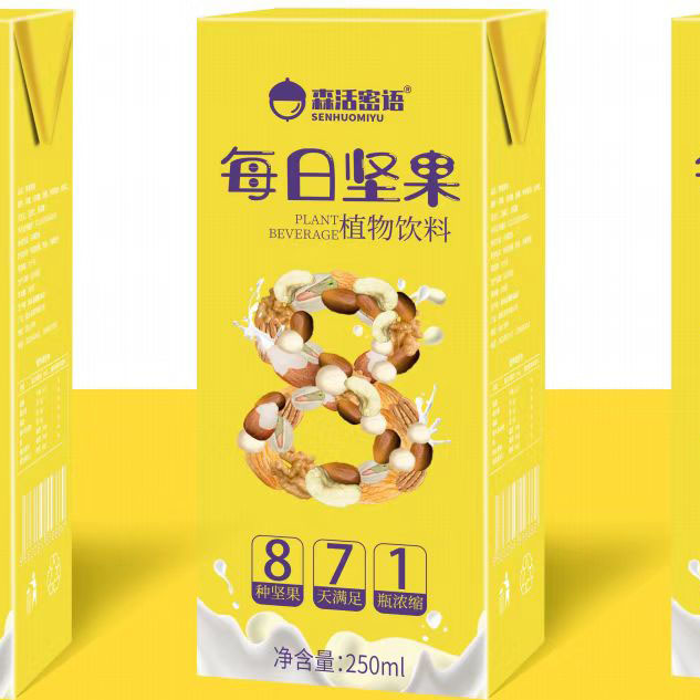 新疆森活密語(yǔ)每日?qǐng)?jiān)果植物飲料250ML利樂包廠家批發(fā)代理招商